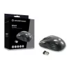 Conceptronic CLLM5BTRVWL 6-przyciskowa bezprzewodowa mysz podróżna, praworęczna, optyczna, RF Wireless, 1600 DPI, czarna