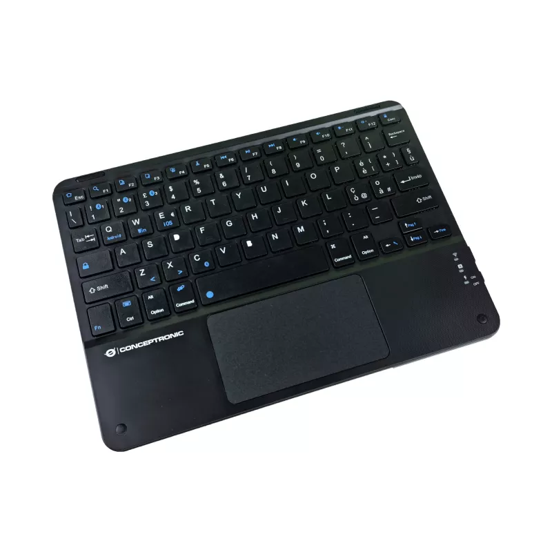 Conceptronic TOBIN01BIT 10-calowa klawiatura Bluetooth z touchpadem, QWERTY włoski