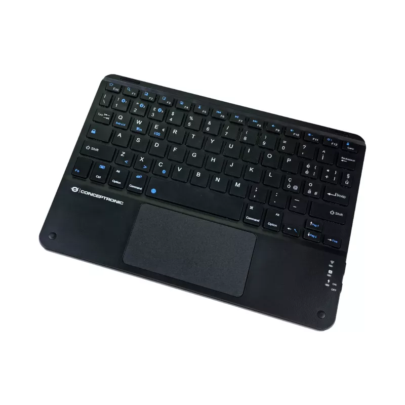 Conceptronic TOBIN01BIT 10-calowa klawiatura Bluetooth z touchpadem, QWERTY włoski
