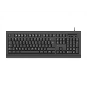 Conceptronic KAYNE01ES klawiatura USB z czytnikiem kart inteligentnych, układ hiszpański
