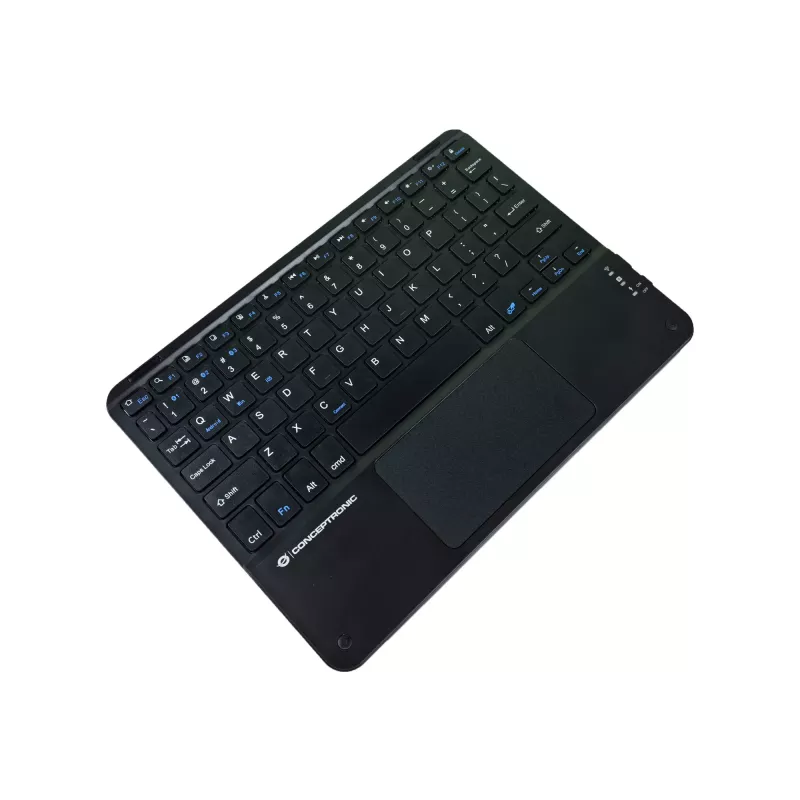 Conceptronic TOBIN01BUS 10-calowa klawiatura Bluetooth z touchpadem, QWERTY EN (US)