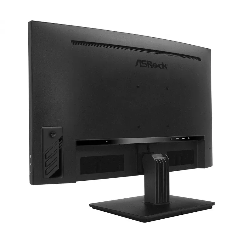 ASROCK Monitor gamingowy - Pg27qrt1b - 27 cali - 2560 x 1440 QHD - Zakrzywiony 180 Hz - Czarny