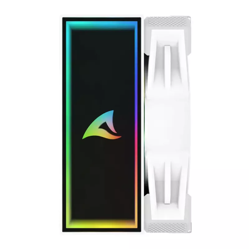 Chłodzenie powietrzne Sharkoon A40 RGB 12 cm Biały 500-1800 RPM 121,55 m³/h
