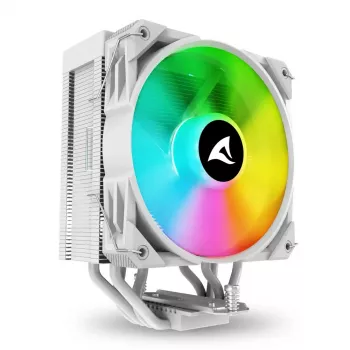 Chłodzenie powietrzne Sharkoon A40 RGB 12 cm Biały 500-1800 RPM 121,55 m³/h
