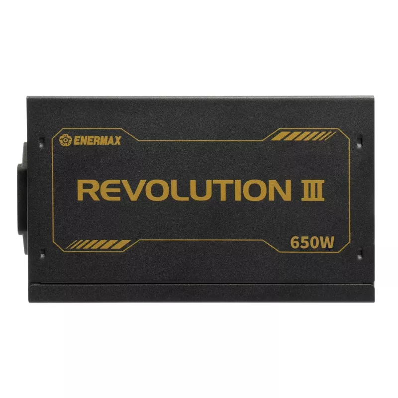 Zasilacz ENERMAX ERV650G-AHG-MAC 650 W 20+4 pin ATX W pełni modularny 80 PLUS Gold Czarny