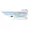 Uchwyt karty graficznej ASUS ROG Herculx Universal biały — długość 0,5 m, obsługuje 1 GPU, wielokolorowe oświetlenie