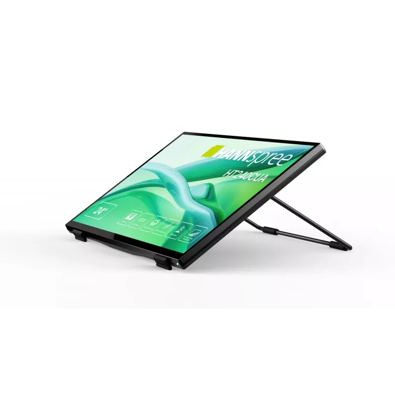 Monitor komputerowy Hannspree HT240CUA 60,5 cm (23,8 cala) 1920 x 1080 pikseli Full HD LED Dotykowy Czarny