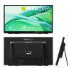 Monitor komputerowy Hannspree HT240CUA 60,5 cm (23,8 cala) 1920 x 1080 pikseli Full HD LED Dotykowy Czarny