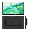 Monitor komputerowy Hannspree HT240CUA 60,5 cm (23,8 cala) 1920 x 1080 pikseli Full HD LED Dotykowy Czarny