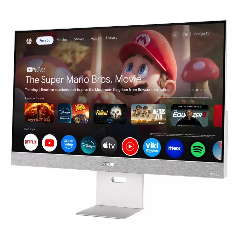 Monitor komputerowy ASUS ZenScreen MS32UC 80 cm (31,5 cala) 3840 x 2160 pikseli 4K Ultra HD LED Szary, Biały