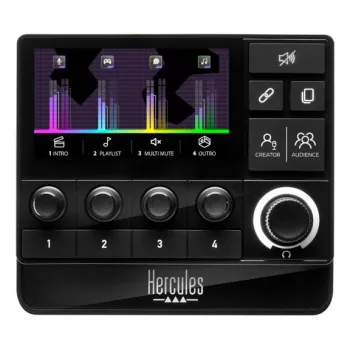Hercules Stream 200 XLR Czarny 9 przycisków