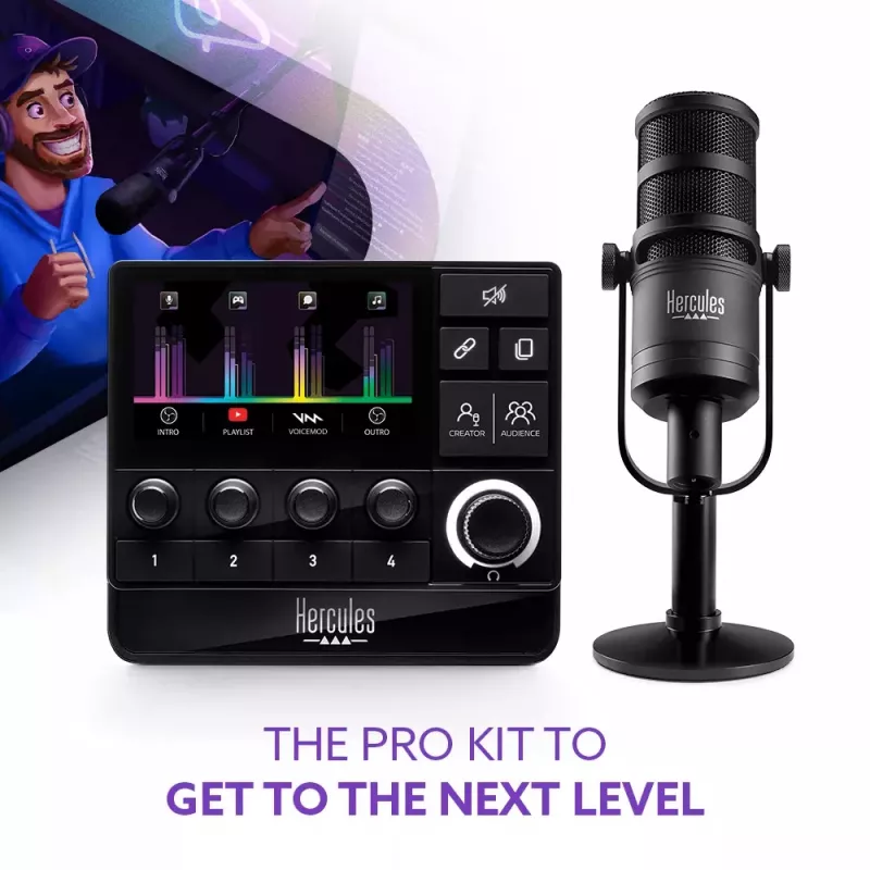 Hercules Stream Essentials Kit – zestaw multimedialny