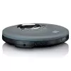 Osobisty odtwarzacz CD Lenco CD-400GY Antracyt Odtwarzanie MP3 Odporny na wstrząsy 40s