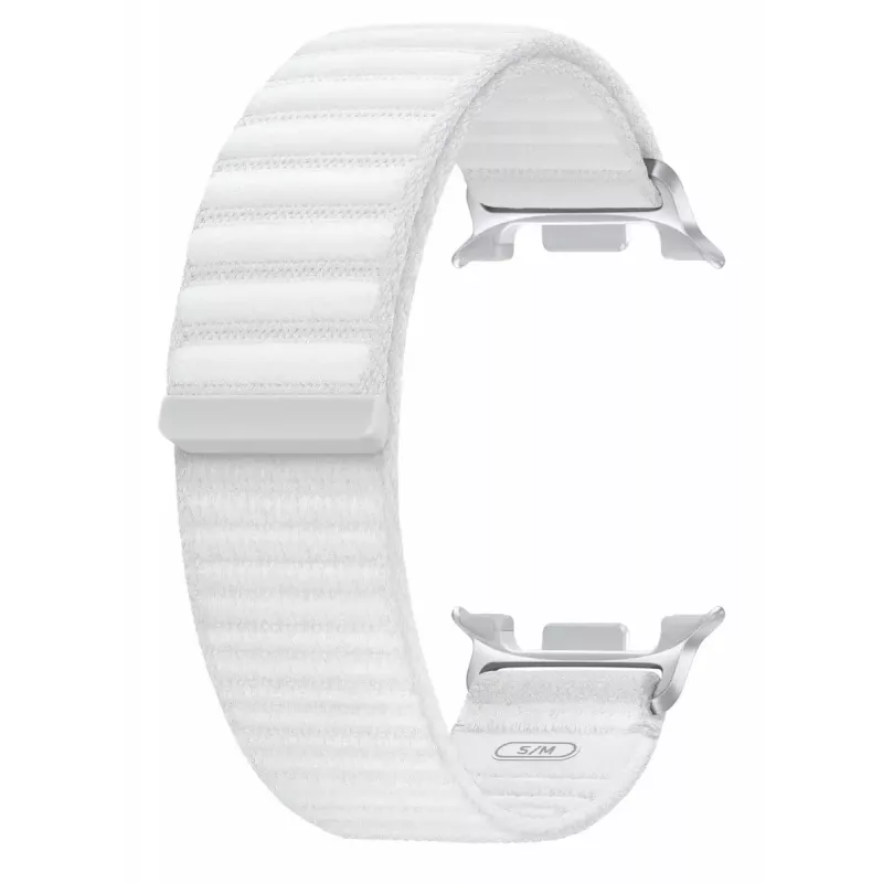 Pasek Samsung Fabric Band S/M do Galaxy Watch8, biały
