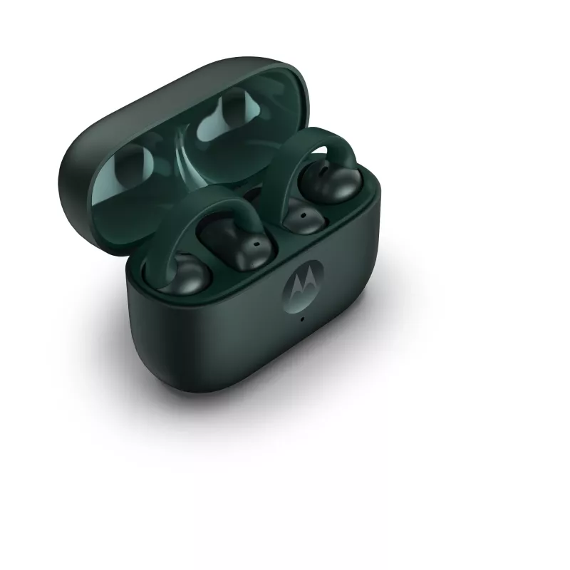 Motorola moto buds loop Zestaw słuchawkowy Bezprzewodowy Zauszny Rozmowy/Muzyka/Sport/Codzienność Bluetooth Zielony