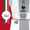 Kafeterka BIALETTI Moka Express 0,2 l aluminium czarny — 3 filiżanki (200 ml), nie do indukcji