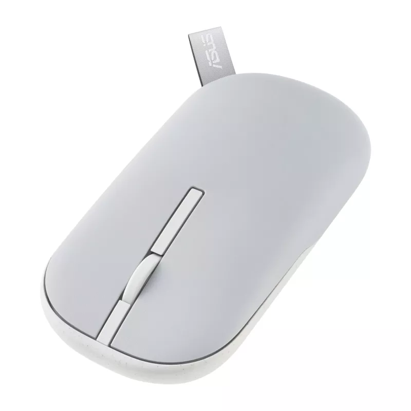 Mysz ASUS Marshmallow MD100 biurowa symetryczna RF Wireless + Bluetooth optyczna 1600 DPI