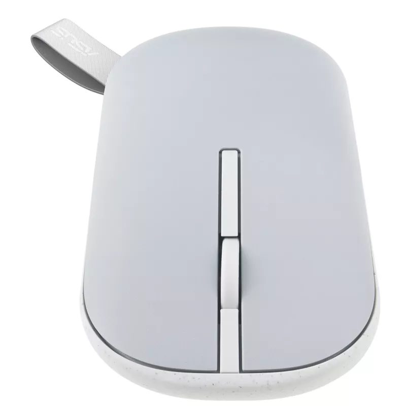 Mysz ASUS Marshmallow MD100 biurowa symetryczna RF Wireless + Bluetooth optyczna 1600 DPI