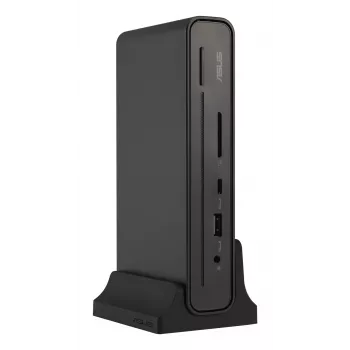 ASUS Triple Display USB-C Dock Duo DC301 Przewodowy Czarny