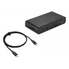 ASUS Triple Display USB-C Dock Duo DC301 Przewodowy Czarny