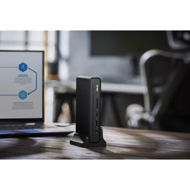ASUS Triple Display USB-C Dock Duo DC301 Przewodowy Czarny