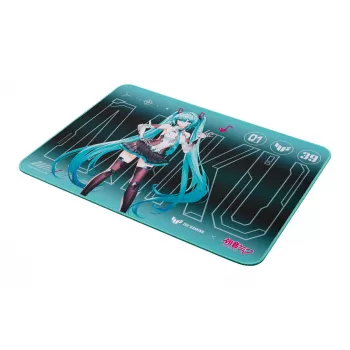 Podkładka pod mysz gamingowa ASUS TUF Gaming P1 Hatsune Miku Edition Turkusowa