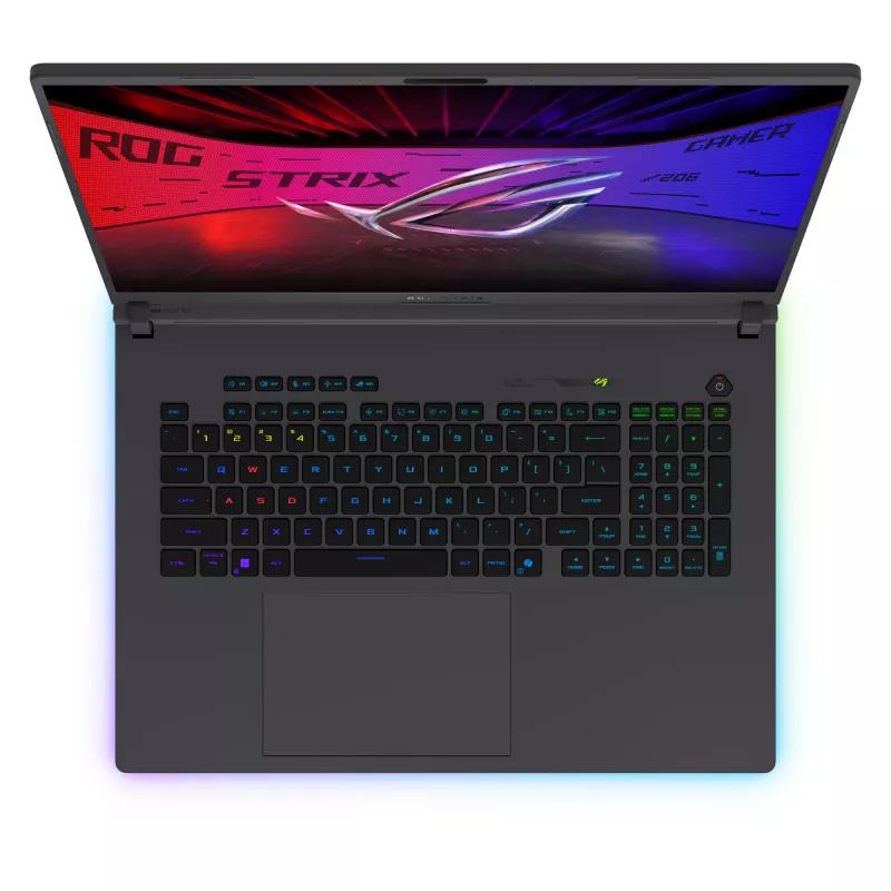 ASUS ROG Strix G18 G815LR-S8080W Intel Core Ultra 7 255HX Laptop 45,7 cm (18 cali) WUXGA 32 GB DDR5-SDRAM 1 TB SSD NVIDIA GeForce RTX 5070 Ti Wi-Fi 7 (802.11be) Windows 11 Home Szary, Zielony