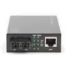 Konwerter mediów DIGITUS, wielomodowy 10/100/1000Base-T na 1000Base-SX, z zasilaczem, złącze SC, do 0,5 km