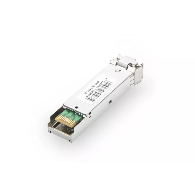 Moduł SFP DIGITUS 1,25 Gb/s, do 80 km, światłowód jednomodowy, złącze duplex LC 1000Base-LX, 1550 nm