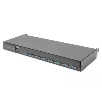 DIGITUS Modularny przełącznik KVM 8-portowy do modułowej konsoli KVM