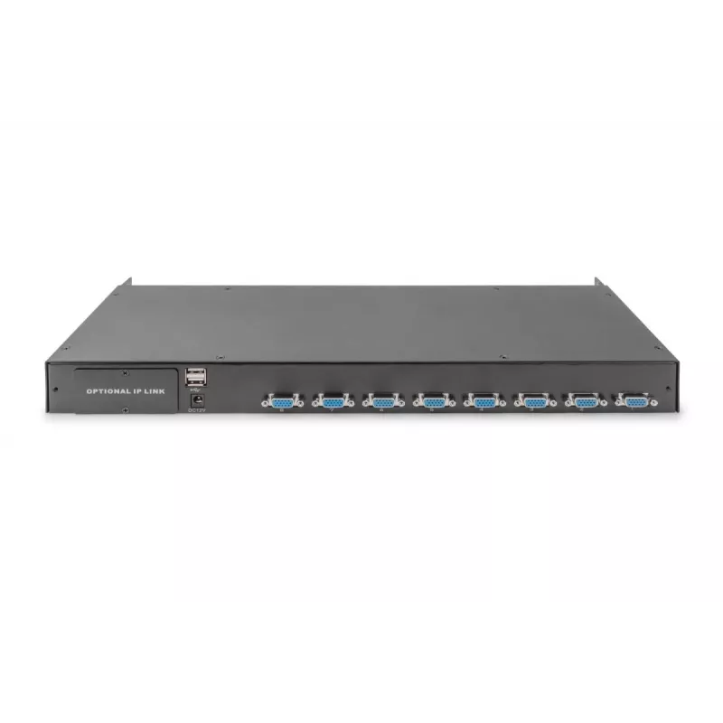 DIGITUS Modularny przełącznik KVM 8-portowy do modułowej konsoli KVM