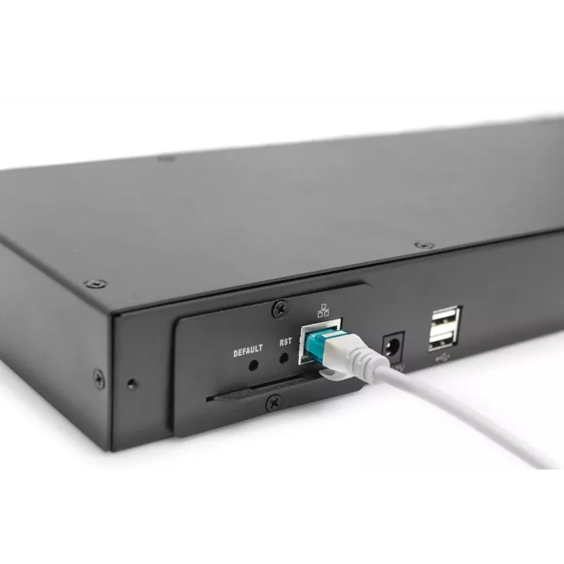 DIGITUS Modularny przełącznik KVM 8-portowy do modułowej konsoli KVM