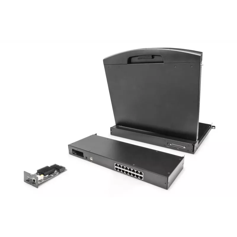 Modułowy przełącznik KVM DIGITUS Modular Cat5 16port do modułowej konsoli KVM