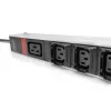DIGITUS IT BASIC PDU. 3PH. 16A. 24 x C13. 3 x C19 Pionowa. Kabel 3m. Wtyk IEC309 3Ph-16A