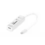 DIGITUS USB 2.0 Type C HUB z czytnikiem kart 3x USB 2.0. 1x SD, 1x MicroSD Port Obudowa aluminiowa