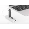 DIGITUS USB 2.0 Type C HUB z czytnikiem kart 3x USB 2.0. 1x SD, 1x MicroSD Port Obudowa aluminiowa