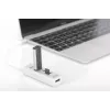 DIGITUS USB 2.0 Type C HUB z czytnikiem kart 3x USB 2.0. 1x SD, 1x MicroSD Port Obudowa aluminiowa