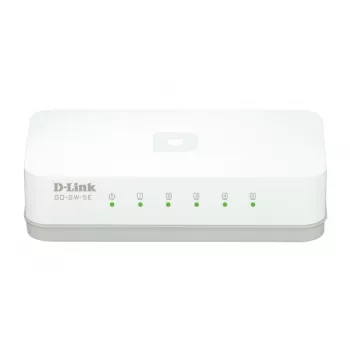 Przełącznik sieciowy D-Link GO-SW-5E/E Niezarządzalny Fast Ethernet (10/100) Biały