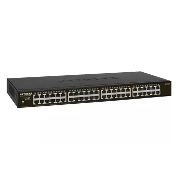 NETGEAR GS348 Niezarządzalny Gigabit Ethernet (10/100/1000) 1U Czarny