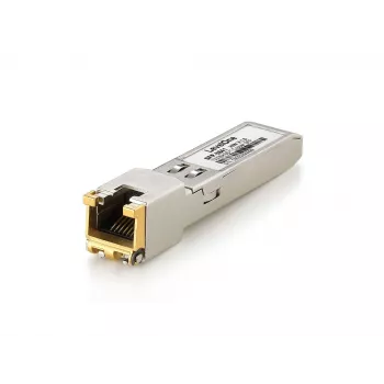 LevelOne 1,25 Gbps miedziany transceiver SFP, 100 m, RJ45, miedź, 1250 Mbit/s, SFP, 100 m, IEEE 802.3, IEEE 802.3ab, 3.3 V