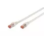 Kabel krosowy DIGITUS - CAT6 - S/FTP - Snagless - Cu - 2 m - biały