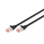 DIGITUS Patch kabel - CAT6 - S/FTP - Snagless - Cu - 10m - Czarny