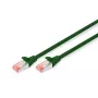 Kabel krosowy DIGITUS - CAT6 - S/FTP - Snagless - Cu - 10 m - zielony