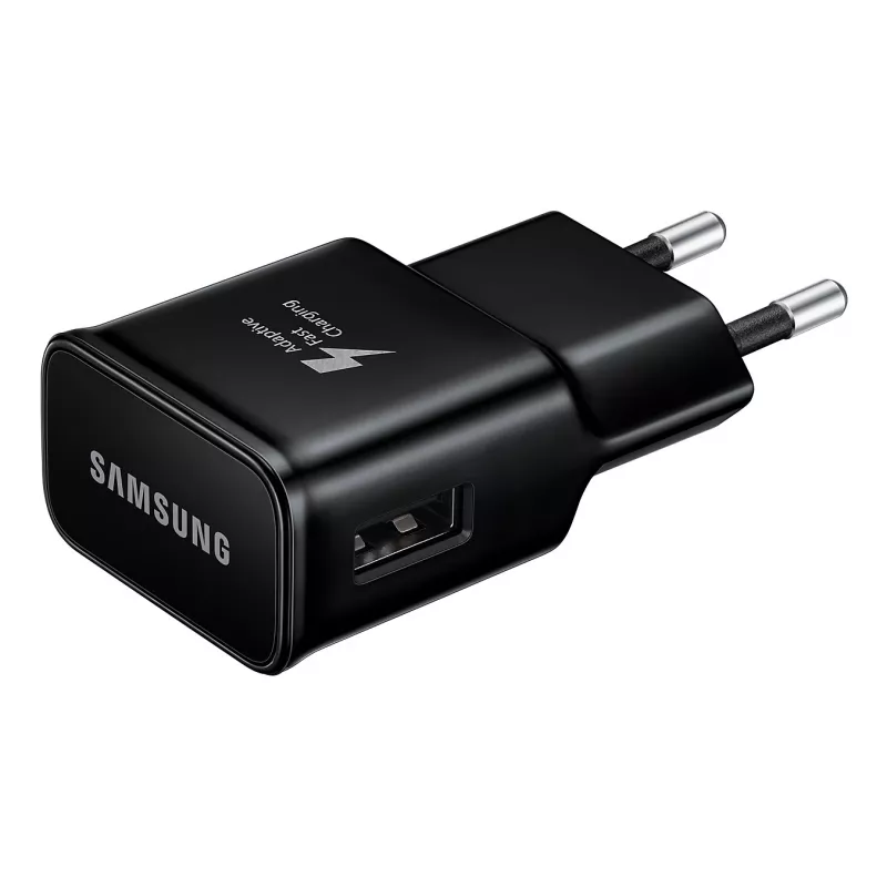 Samsung EP-TA20 Uniwersalna Czarna Szybkie ładowanie AC Wewnątrz, Na zewnątrz