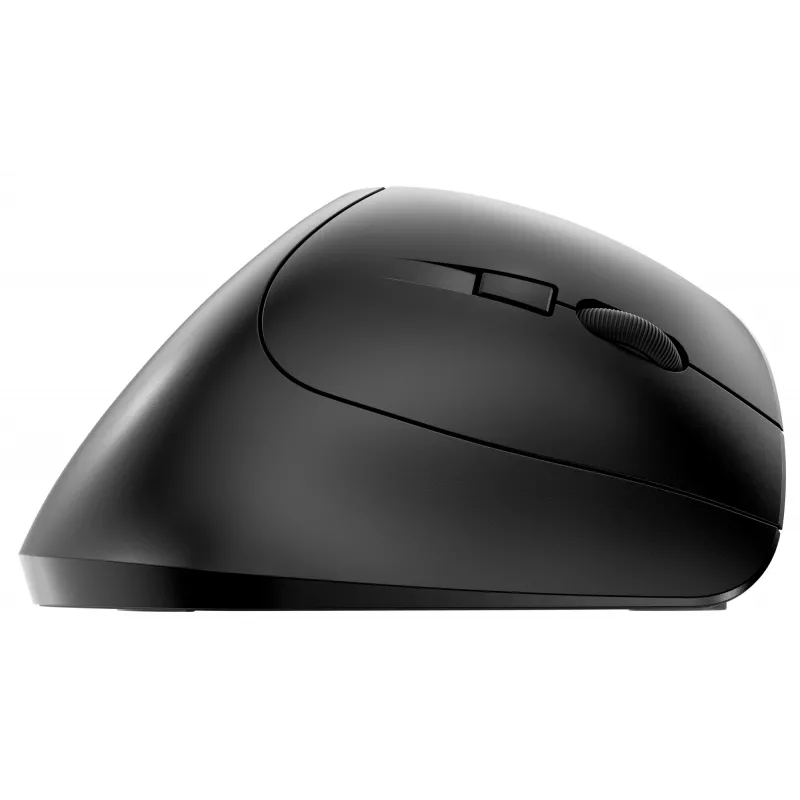 CHERRY MW 4500 Bezprzewodowa mysz 45 stopni, czarna, USB, dla praworęcznych, konstrukcja pionowa, optyczna, RF Wireless, 1200 DPI, czarna