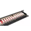 DIGITUS Panel krosowy CAT6a Ekranowany 24-portowy 0.5U (dn91624sslea)