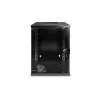DIGITUS Szafka wisząca 312x300mm (10 cali) 9U 464x312x300 mm czarna