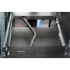 DIGITUS Modularized 43 2cm (17in) TFT console with 8 port KVM RAL 9005 black - Qwertzu German
