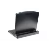 DIGITUS Modularized 48.3cm (19in) TFT console with 8 port Cat.5 KVM, RAL 9005 Czarny - Qwertzu German