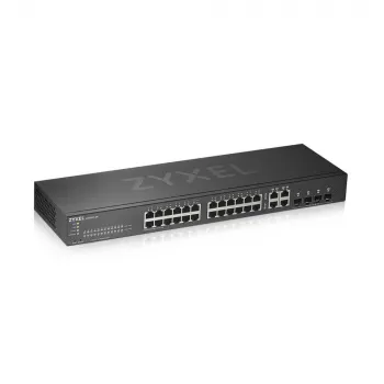 Zyxel GS1920-24V2 Managed Gigabit Ethernet (10/100/1000) Czarny